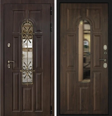 Дверь Лион Термо Орех Тёмный