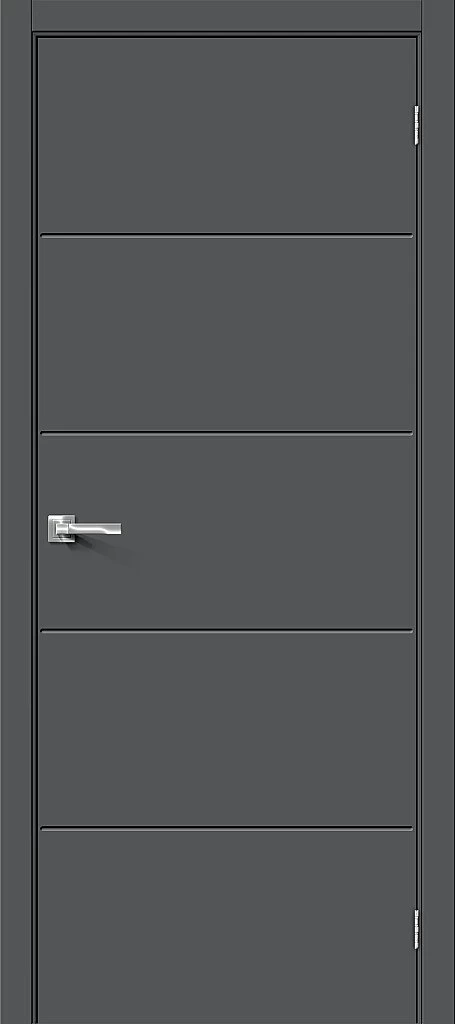 Фото Межкомнатная дверь Граффити-2.Д.П Stormy Silk BR5515