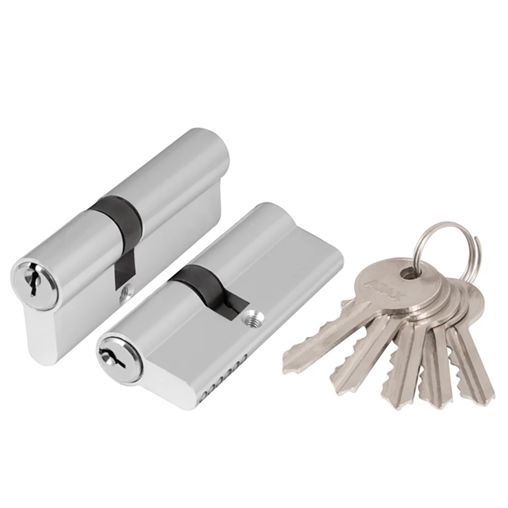 Фото Цилиндровый механизм (AX100/80) AX1000Key80 (30+10+40) CP хром