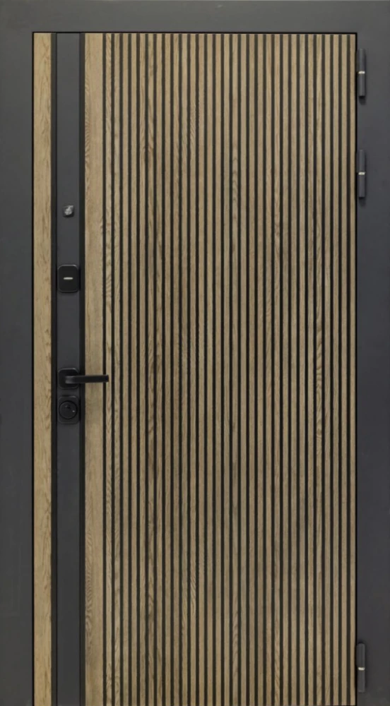 Входная дверь ДвериПРО Rosna ФЛ-700 (10мм, ясень белый) DPRO220627 внешняя сторона