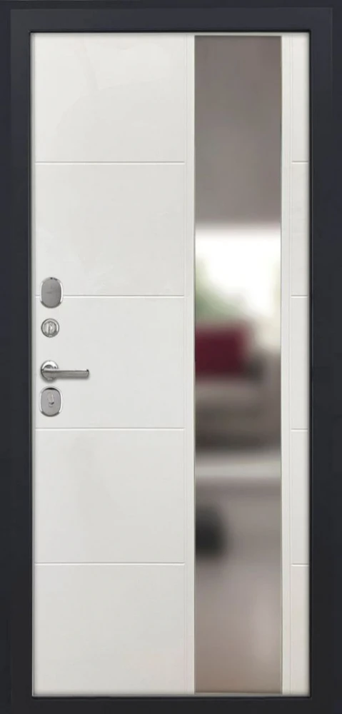 Входная дверь ДвериПРО Д-68 ФЛЗ-649 Капучино (зеркало) DPRO222333 внутренняя сторона