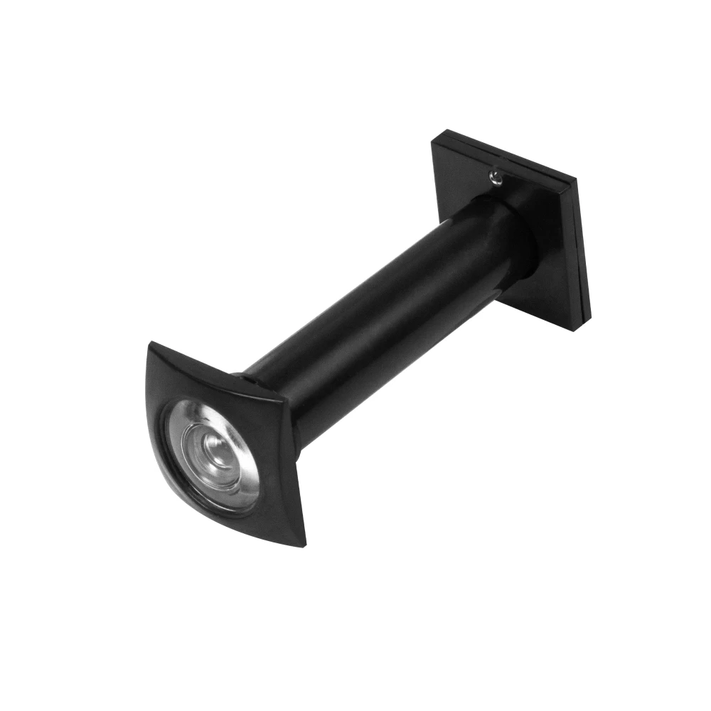 Фото Глазок дверной, оптика пластик DVK-4/70-130 BL черный