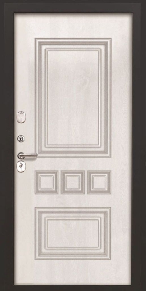 Входная дверь ДвериПРО Модель L-46 фл-608 винорит white DPRO192154 внутренняя сторона